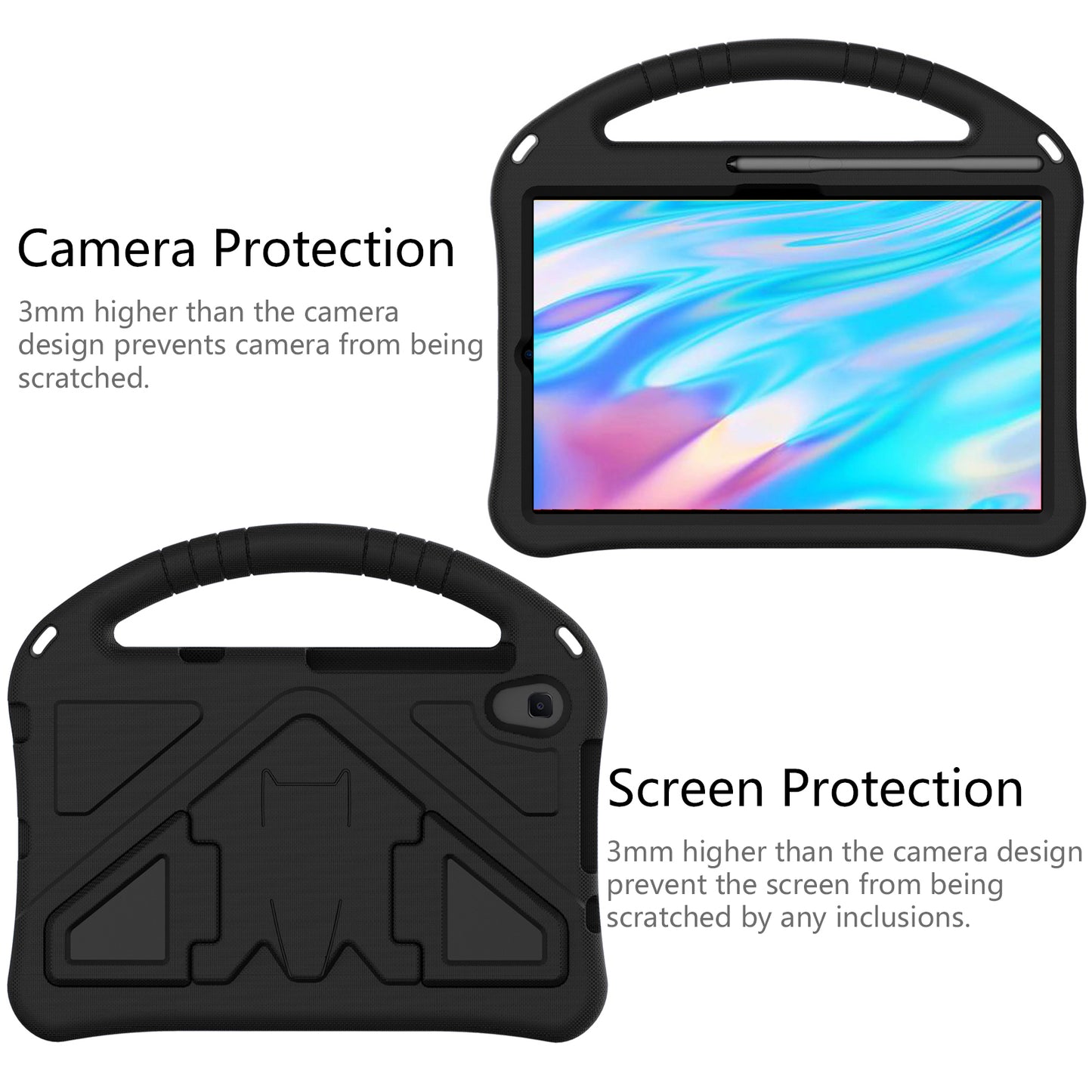 Anti-shock Handle EVA Tablet Case with Pen Slot for Lenovo Tab M8 TB-8505