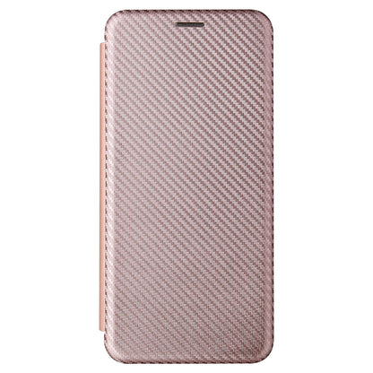 Auto-absorbed Stand Carbon Fiber Texture Leather Shell Cover for Motorola Moto G Power (2021)