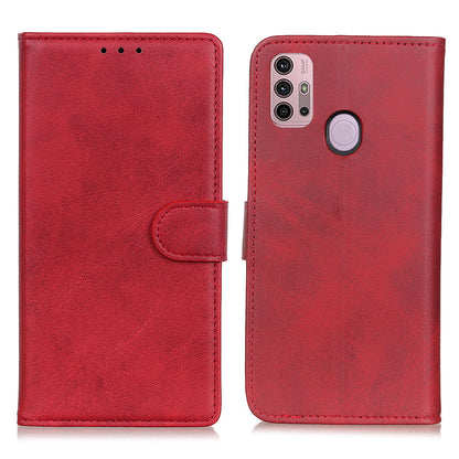 PU Leather Wallet Phone Stand Shell Protection Cover Case for Motorola Moto G30