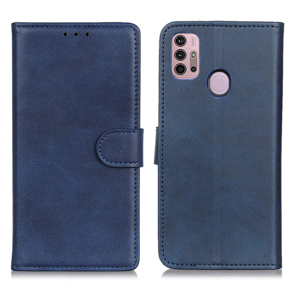 PU Leather Wallet Phone Stand Shell Protection Cover Case for Motorola Moto G30