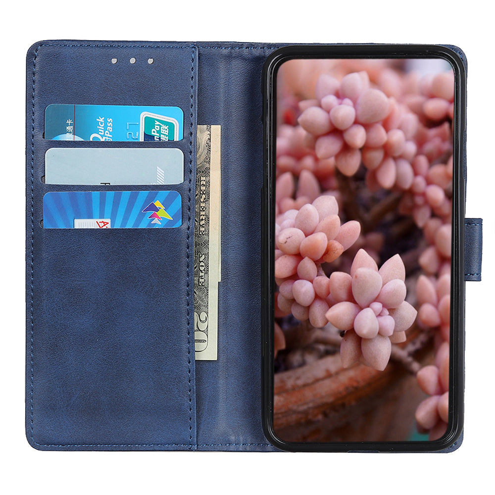 PU Leather Wallet Phone Stand Shell Protection Cover Case for Motorola Moto G30