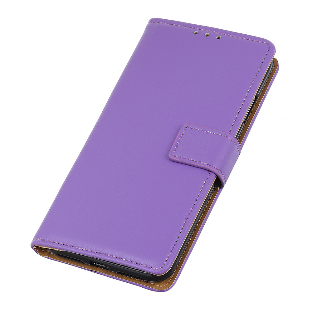 Magnetic Clasp Wallet Design Leather Shell Case with Stand for Motorola Moto G30