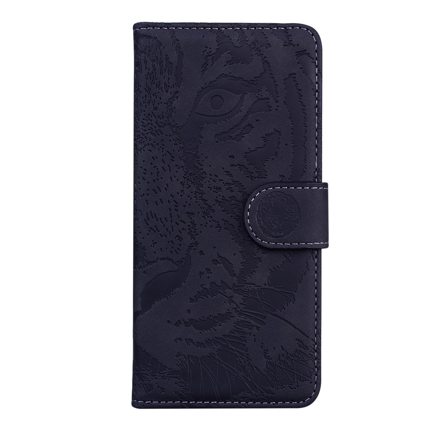 Imprinted Tiger Pattern Stand Wallet Case Leather Cover for Motorola Moto G Stylus 4G (2021)