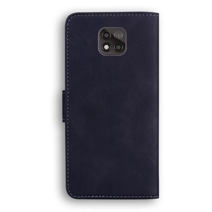 Wallet Design Plain Leather Stand Case for Motorola Moto G Power (2021)