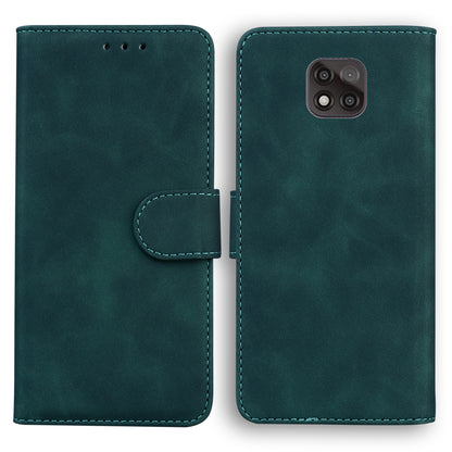 Wallet Design Plain Leather Stand Case for Motorola Moto G Power (2021)