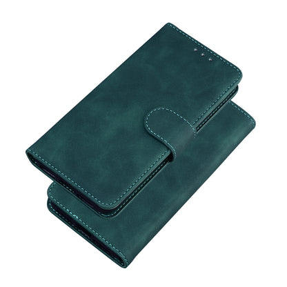 Wallet Design Plain Leather Stand Case for Motorola Moto G Power (2021)