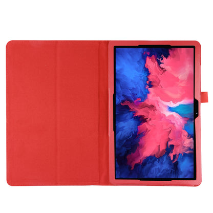 Litchi Texture Leather Tablet Case with Stand for Lenovo Tab P11 Pro 2020 11.5 TB-J706F/J706L