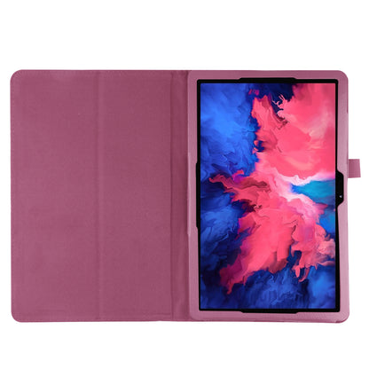 Litchi Texture Leather Tablet Case with Stand for Lenovo Tab P11 Pro 2020 11.5 TB-J706F/J706L