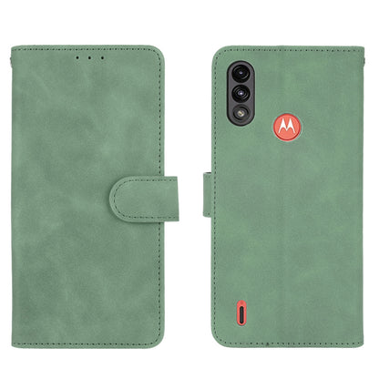 Skin-touch Folio Flip Leather Protective Shell for Motorola Moto E7 Power/Moto E7i Power 2021 Wallet Stand Cover