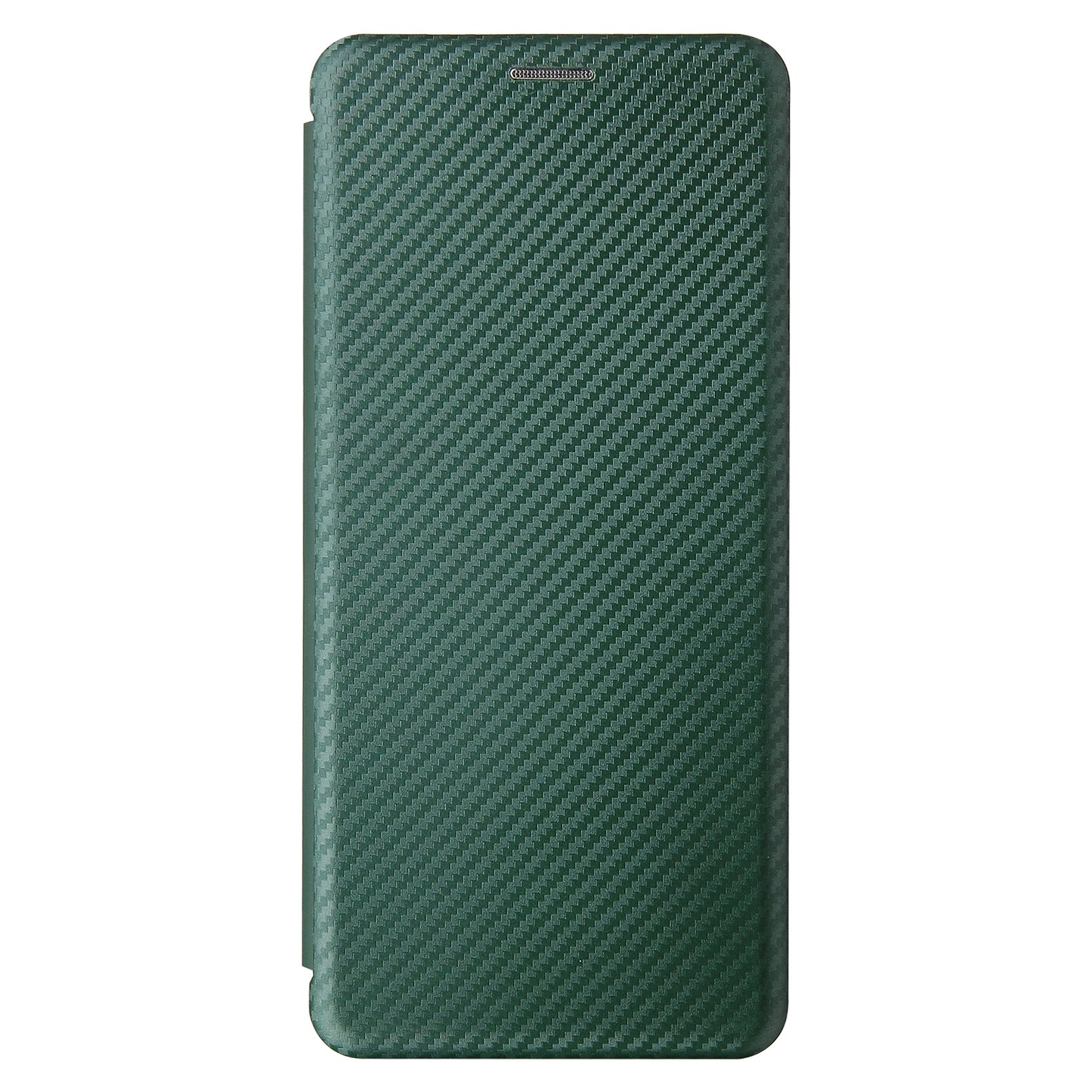 Auto-absorbed Stand Carbon Fiber Texture Leather Shell Cover for Motorola Edge S / Moto G100