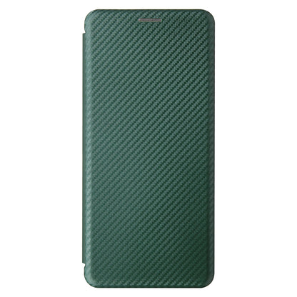 Auto-absorbed Stand Carbon Fiber Texture Leather Shell Cover for Motorola Edge S / Moto G100