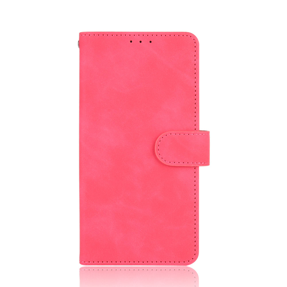 Silky Touch Leather Wallet Stand Shell Cover for Motorola Moto G30/G20 / G10