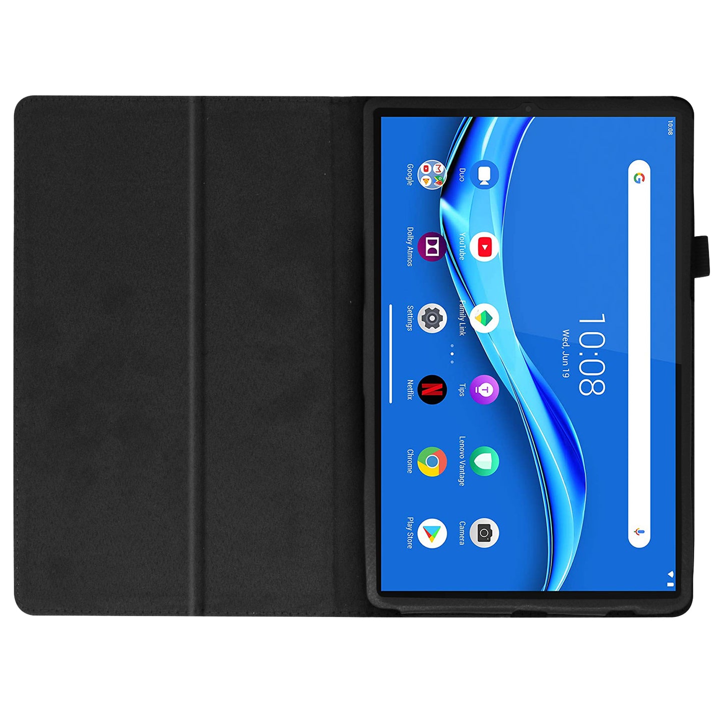 Litchi Texture PU Leather Tablet Case Cover with Stand for Lenovo Tab M10 HD Gen 2