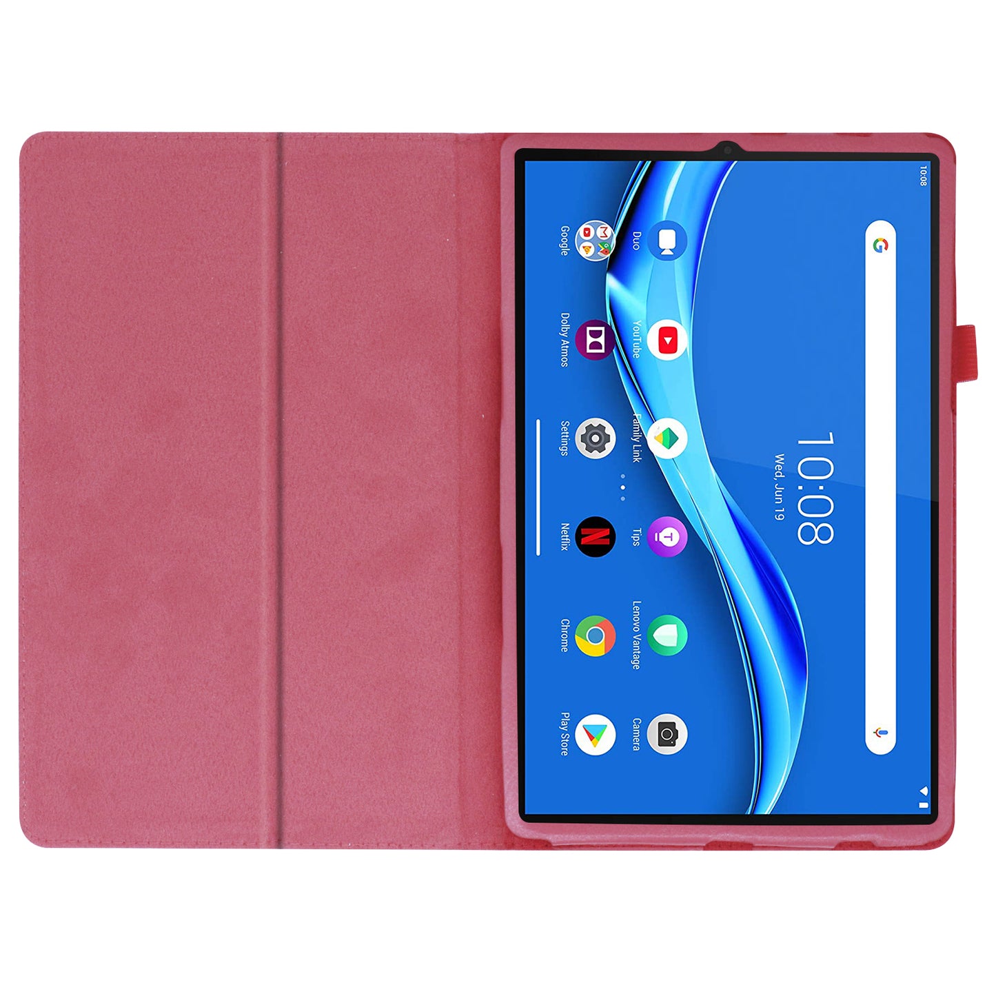 Litchi Texture PU Leather Tablet Case Cover with Stand for Lenovo Tab M10 HD Gen 2