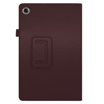 Litchi Texture PU Leather Tablet Case Cover with Stand for Lenovo Tab M10 HD Gen 2