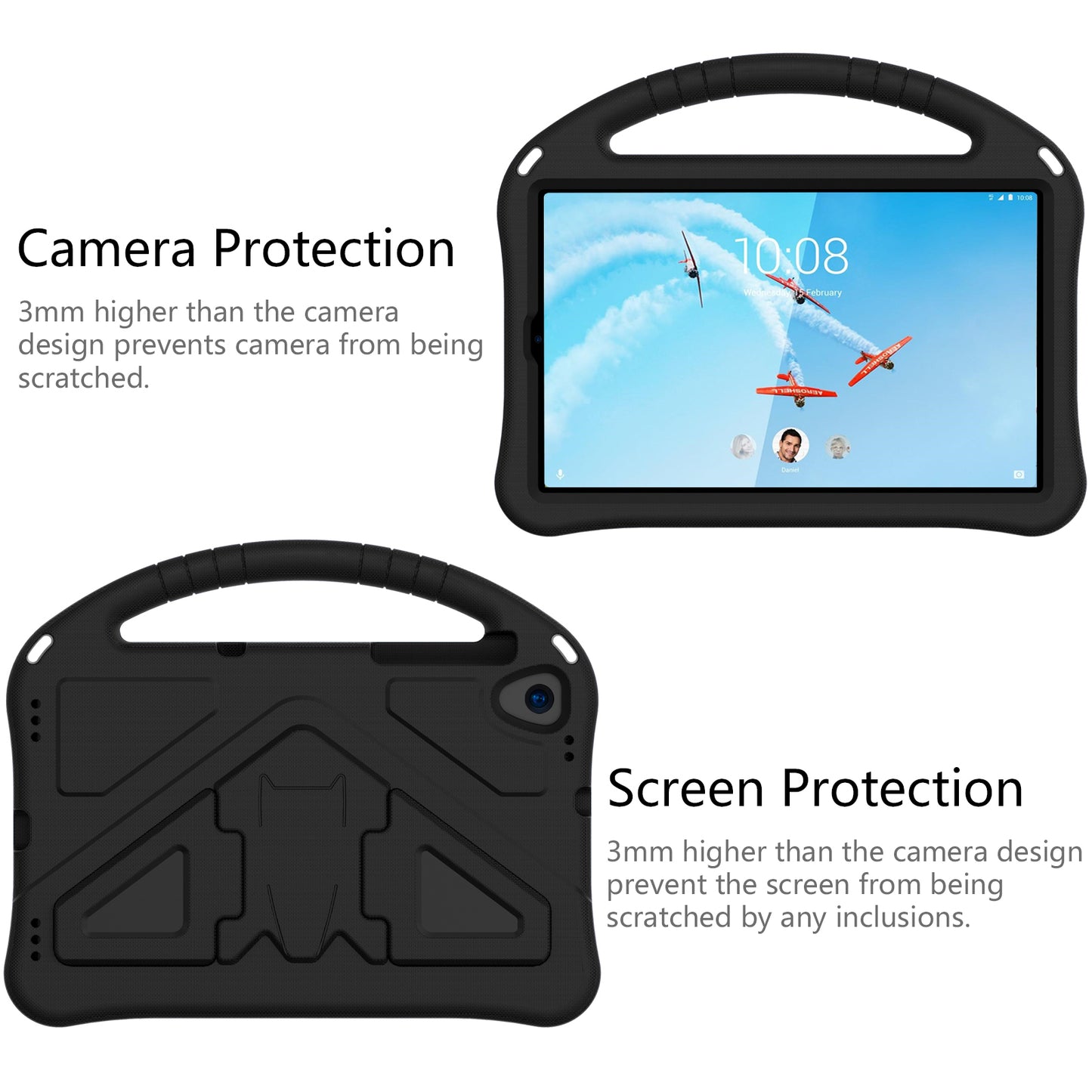 Anti-scratch Anti-shock EVA Kickstand Case for Lenovo Tab M10 HD Gen 2