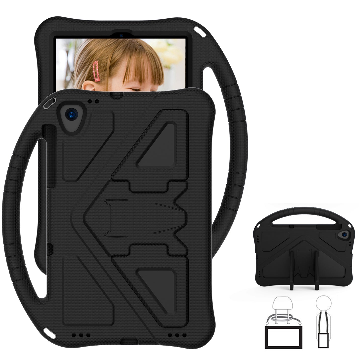 Anti-scratch Anti-shock EVA Kickstand Case for Lenovo Tab M10 HD Gen 2