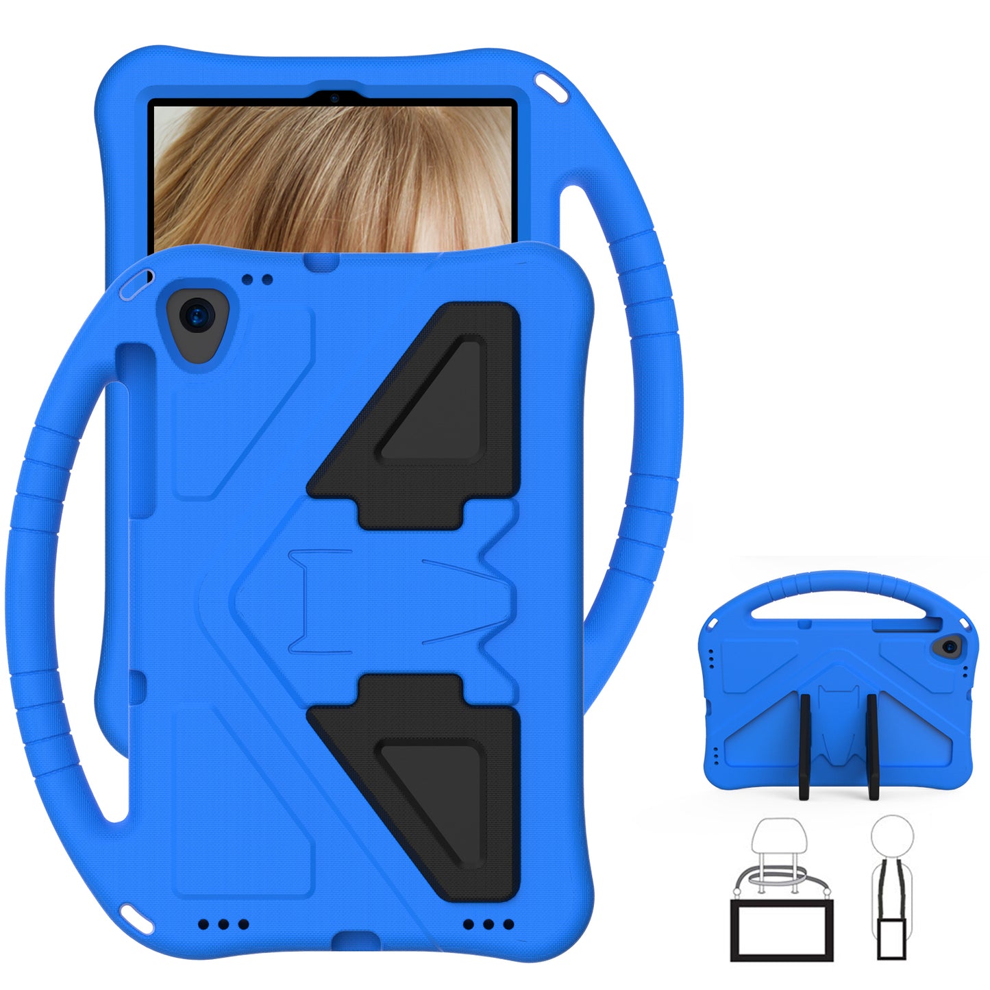 Anti-scratch Anti-shock EVA Kickstand Case for Lenovo Tab M10 HD Gen 2