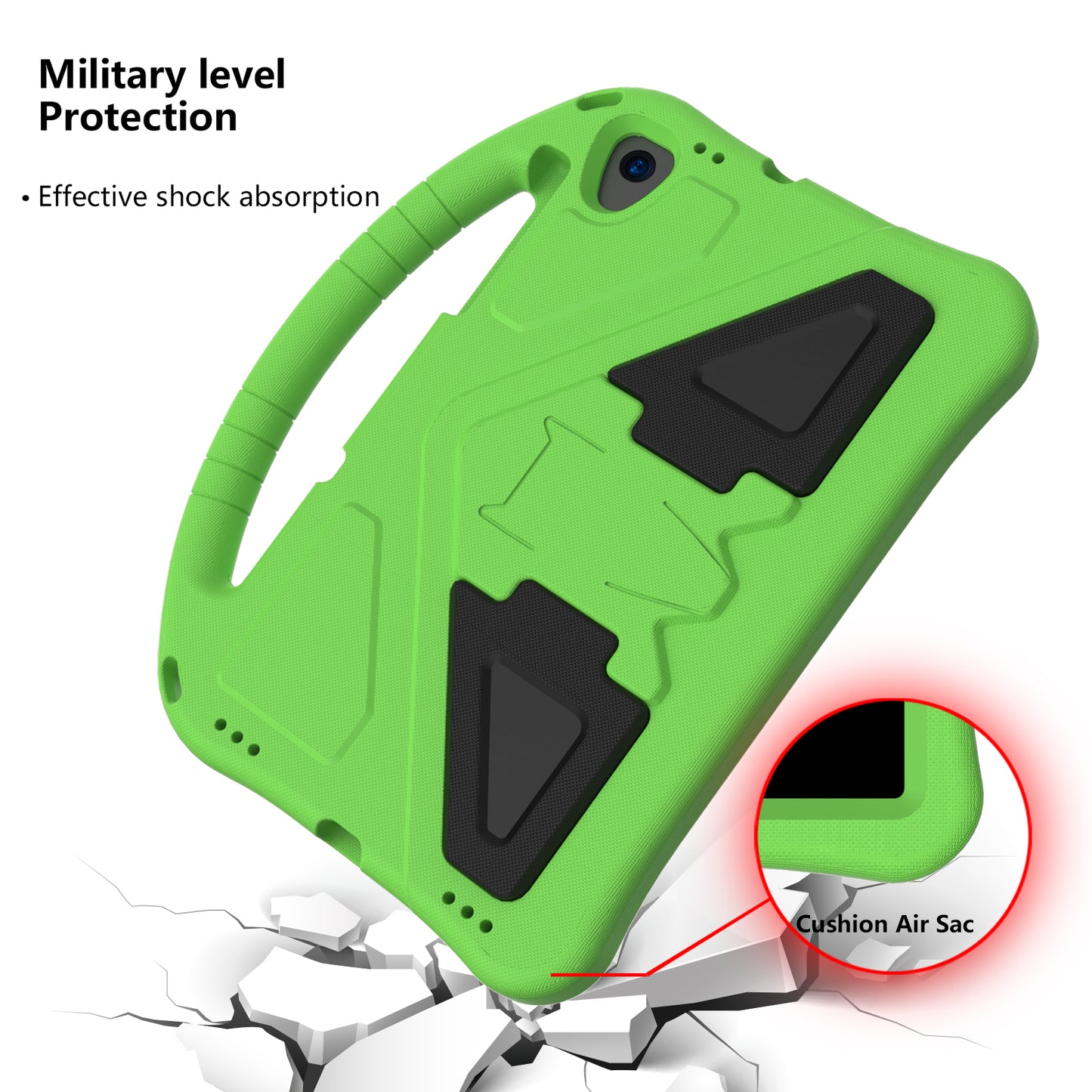 Anti-scratch Anti-shock EVA Kickstand Case for Lenovo Tab M10 HD Gen 2