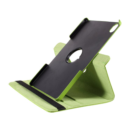 360 Degrees Rotating Stand Leather Case for Lenovo Tab P11 / P11 5G 11 inch TB-J606F / J606X- Black