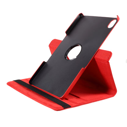 360 Degrees Rotating Stand Leather Case for Lenovo Tab P11 / P11 5G 11 inch TB-J606F / J606X- Black