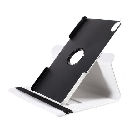 360 Degrees Rotating Stand Leather Case for Lenovo Tab P11 / P11 5G 11 inch TB-J606F / J606X- Black