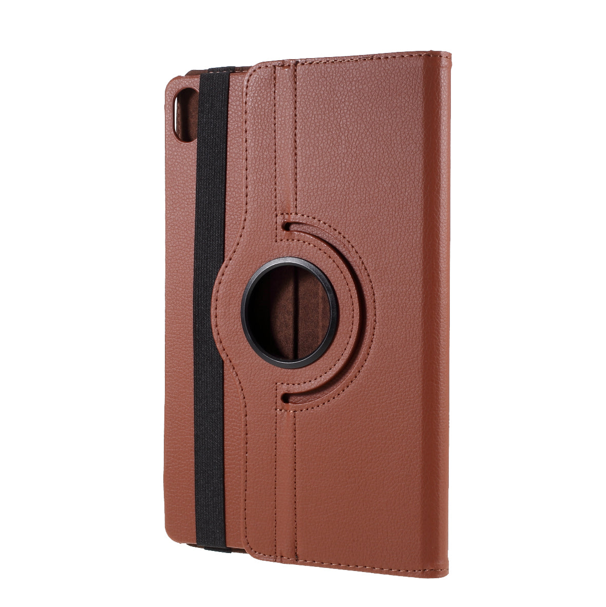 360 Degrees Rotating Stand Leather Case for Lenovo Tab P11 / P11 5G 11 inch TB-J606F / J606X- Black