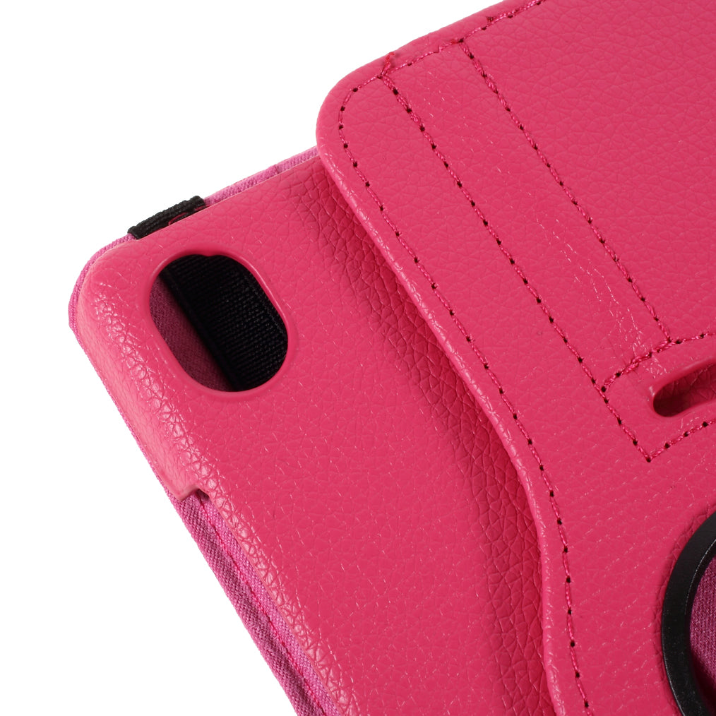 Leather Case with Rotating Stand Cover for Lenovo Tab M8 (1st Gen) HD8505/M8 (2nd Gen) HD8705