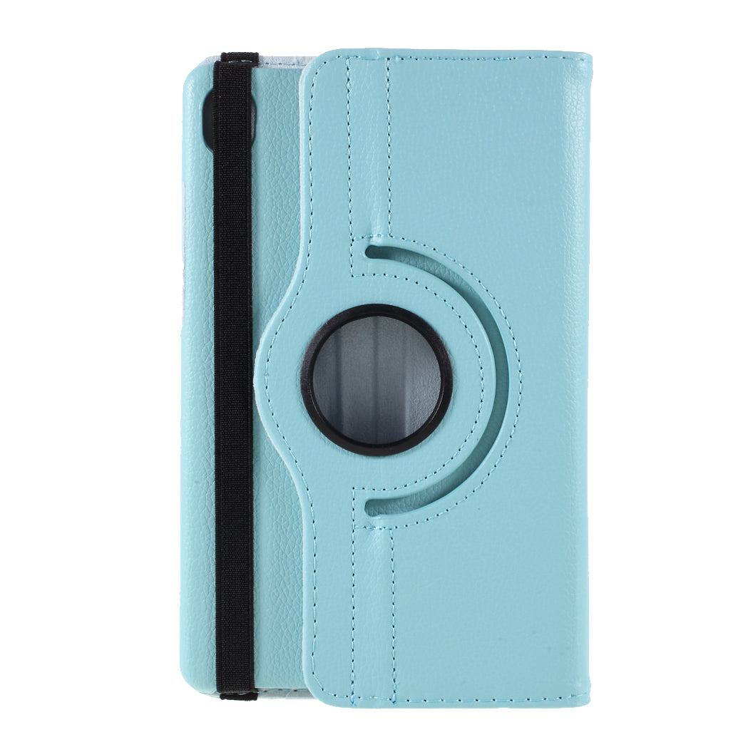 Leather Case with Rotating Stand Cover for Lenovo Tab M8 (1st Gen) HD8505/M8 (2nd Gen) HD8705