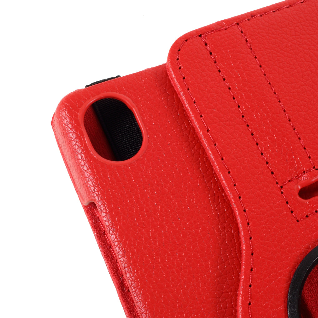 Leather Case with Rotating Stand Cover for Lenovo Tab M8 (1st Gen) HD8505/M8 (2nd Gen) HD8705