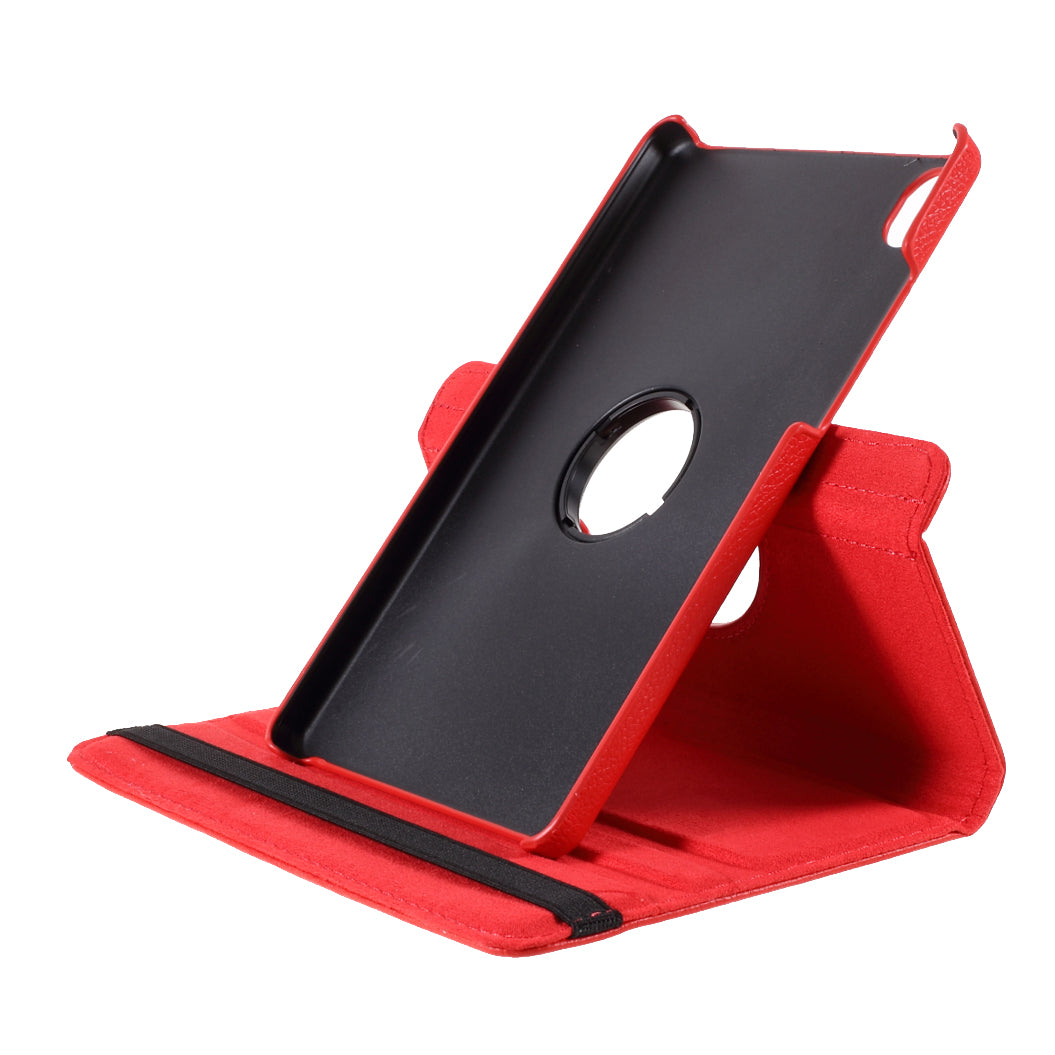 Leather Case with Rotating Stand Cover for Lenovo Tab M8 (1st Gen) HD8505/M8 (2nd Gen) HD8705