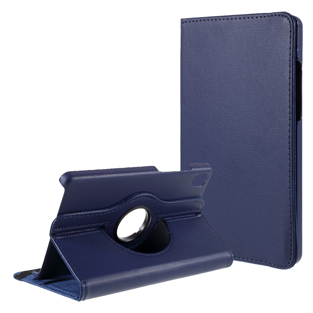 Leather Case with Rotating Stand Cover for Lenovo Tab M8 (1st Gen) HD8505/M8 (2nd Gen) HD8705