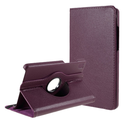 Leather Case with Rotating Stand Cover for Lenovo Tab M8 (1st Gen) HD8505/M8 (2nd Gen) HD8705