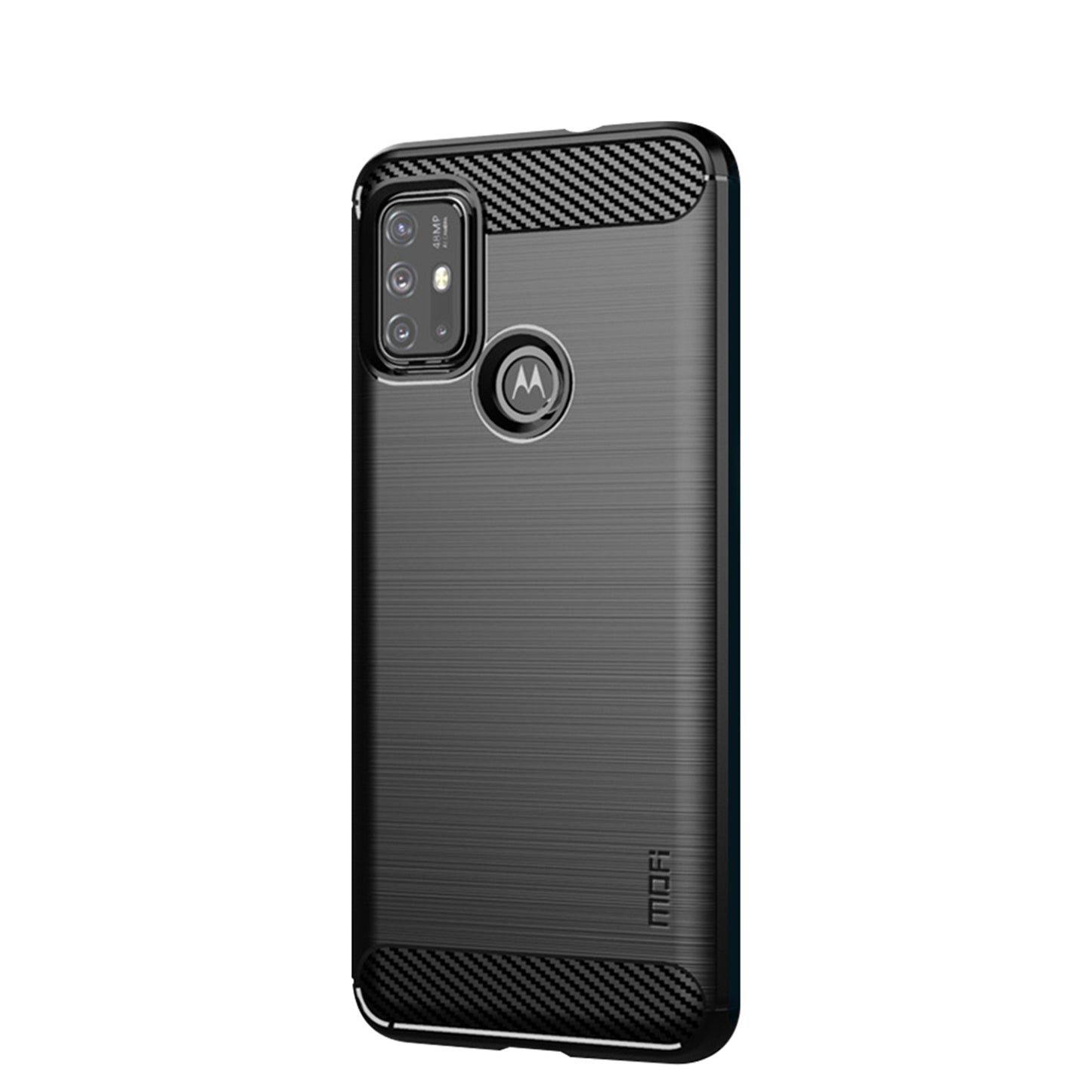 MOFI Carbon Fiber Brushed TPU Cover for Motorola Moto G30/G20 / Moto G10