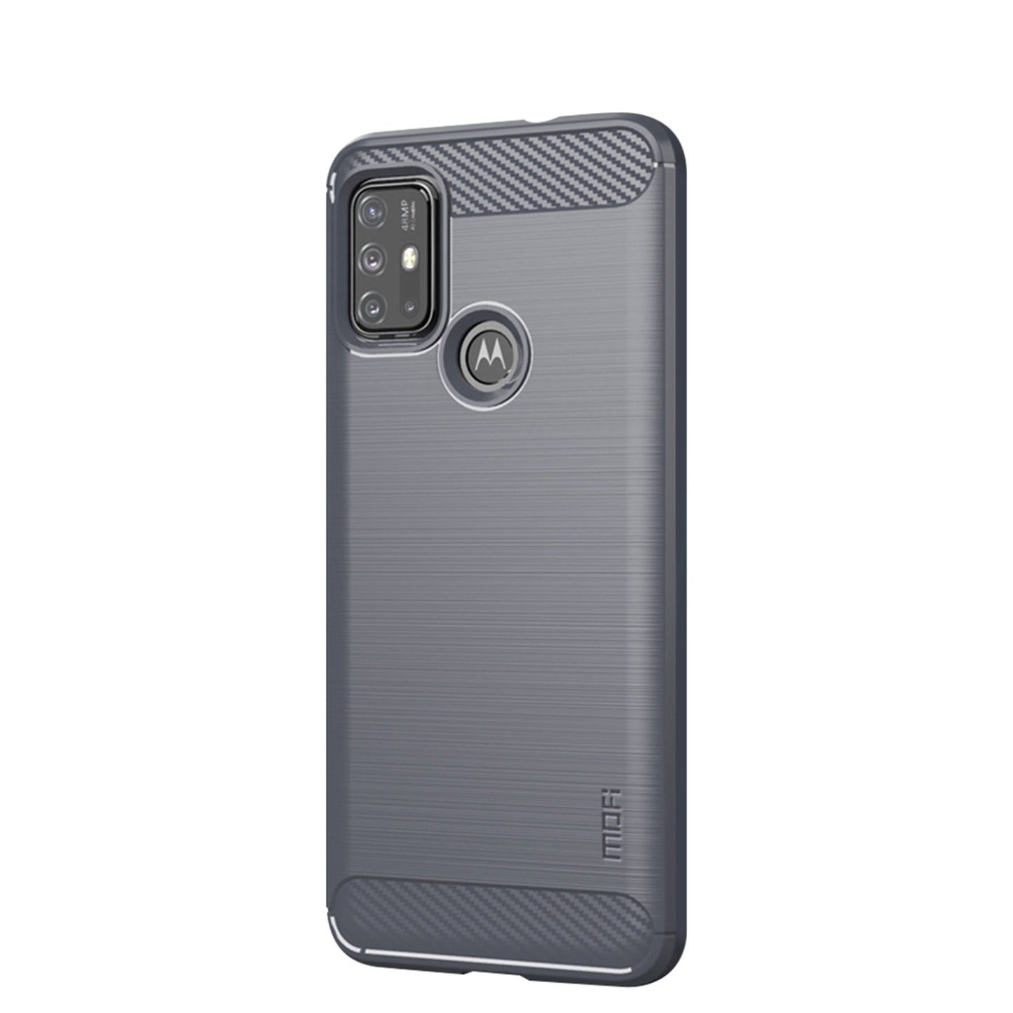 MOFI Carbon Fiber Brushed TPU Cover for Motorola Moto G30/G20 / Moto G10