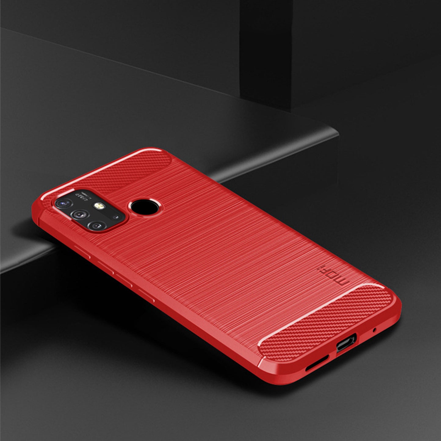 MOFI Carbon Fiber Brushed TPU Cover for Motorola Moto G30/G20 / Moto G10