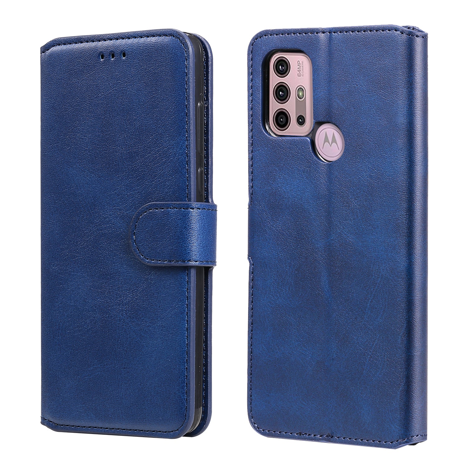 Wallet Stand Flip Leather Phone Case for Motorola Moto G30/G20 / G10