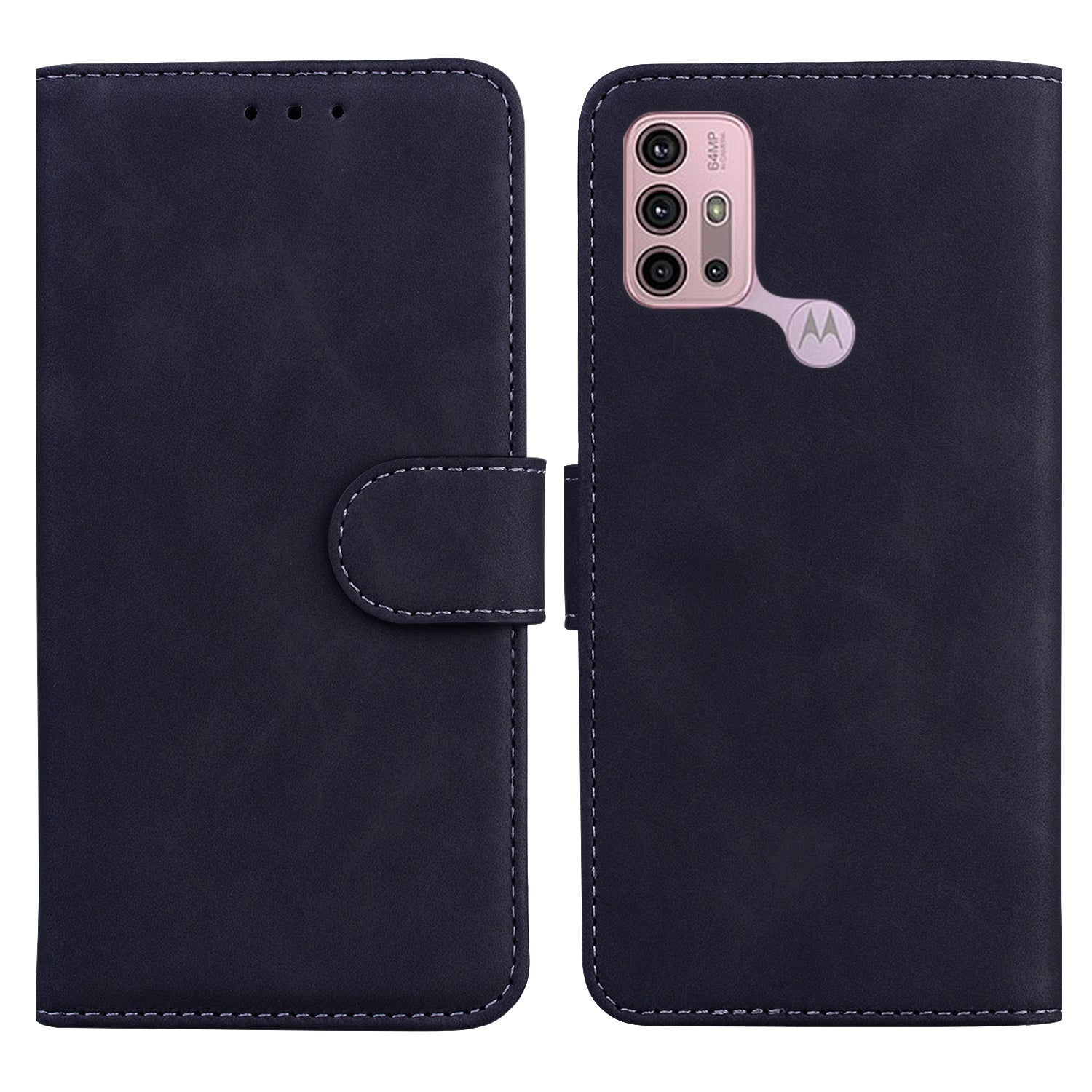 Wallet Stand Full Protection Flip Leather Phone Case for Motorola Moto G30/G20 / Motorola Moto G10