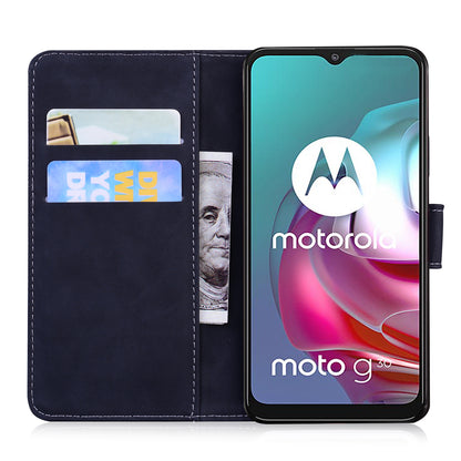 Wallet Stand Full Protection Flip Leather Phone Case for Motorola Moto G30/G20 / Motorola Moto G10