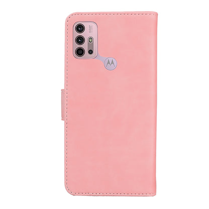 Wallet Stand Full Protection Flip Leather Phone Case for Motorola Moto G30/G20 / Motorola Moto G10