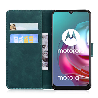 Wallet Stand Full Protection Flip Leather Phone Case for Motorola Moto G30/G20 / Motorola Moto G10