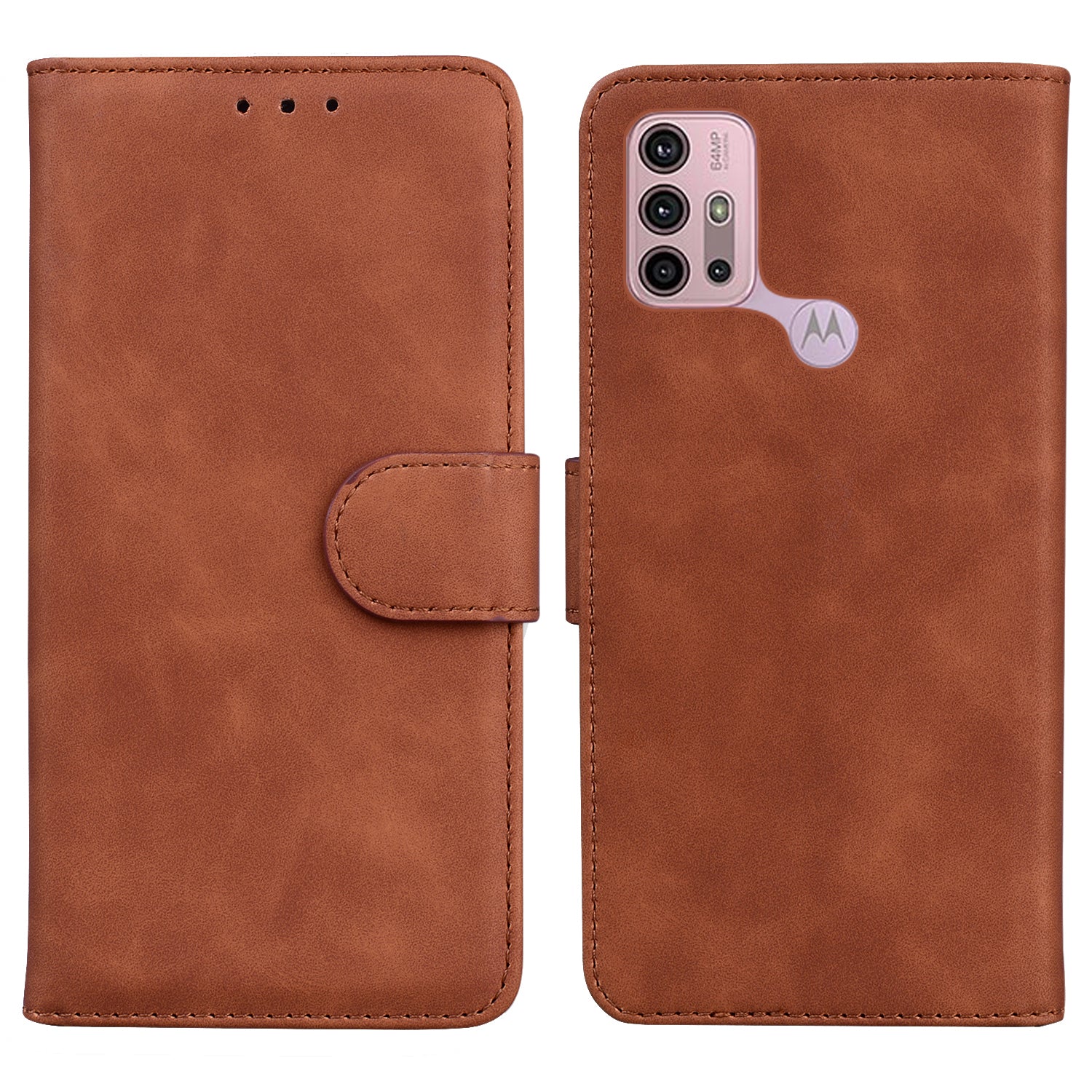 Wallet Stand Full Protection Flip Leather Phone Case for Motorola Moto G30/G20 / Motorola Moto G10