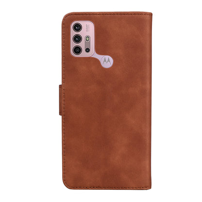 Wallet Stand Full Protection Flip Leather Phone Case for Motorola Moto G30/G20 / Motorola Moto G10