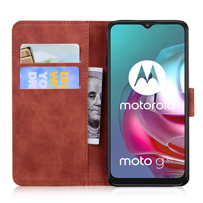 Wallet Stand Full Protection Flip Leather Phone Case for Motorola Moto G30/G20 / Motorola Moto G10