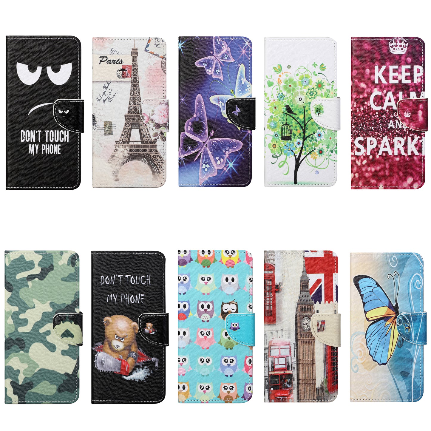 Cross Texture Pattern Printing Leather Wallet Stand Phone Case Shell for Motorola Moto G60/G40 Fusion