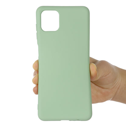 Soft Liquid Silicone Protector Back Case with Handy Strap for Motorola Edge S / Moto G100