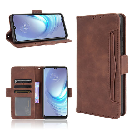 Wallet Design Multiple Card Slots Stand Leather Phone Case for Motorola Moto G50