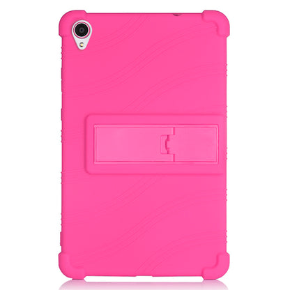 Slide-Out Kickstand Design Soft Silicone Tablet Cover Case for Lenovo Tab M8 8705/8505