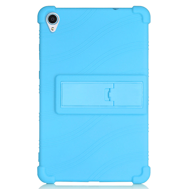 Slide-Out Kickstand Design Soft Silicone Tablet Cover Case for Lenovo Tab M8 8705/8505