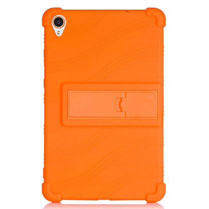 Slide-Out Kickstand Design Soft Silicone Tablet Cover Case for Lenovo Tab M8 8705/8505